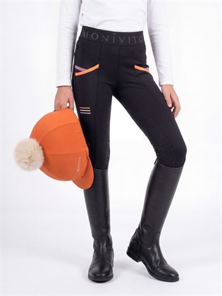 Kids' Riding Breeches, 2026 Collection — Black