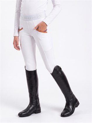 Kids' Riding Breeches, 2026 Collection — White