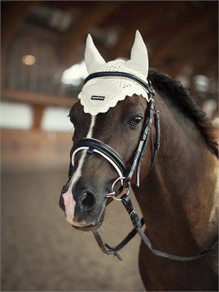 Ear Bonnet for Horses & Ponies — Beige