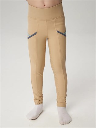Kids' Riding Breeches — Beige