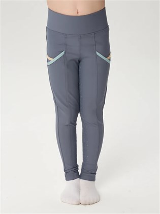 Kids' Riding Breeches — Blue