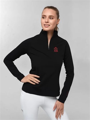 Women's Thermal Riding Base Layer — Black